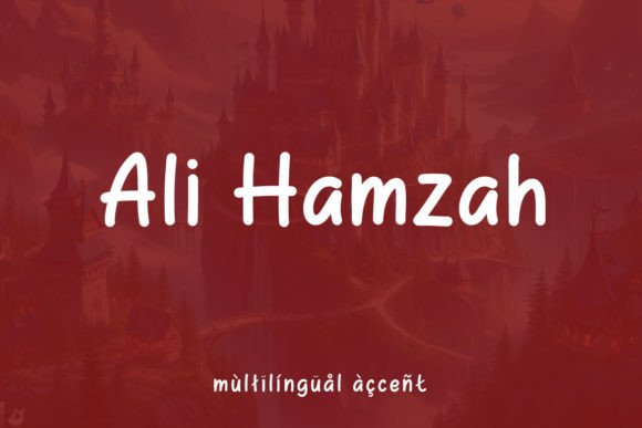 Ali Hamzah Font: Elevating Boutique Brand Identity