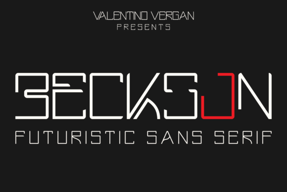 Beckson Font: Futuristic Sans Serif for Digital Campaigns