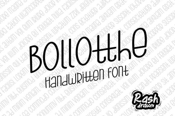 Bollotthe Font Review for Modern Makers
