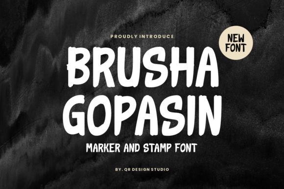 Brusha Gopasin Font for Authentic Web Design