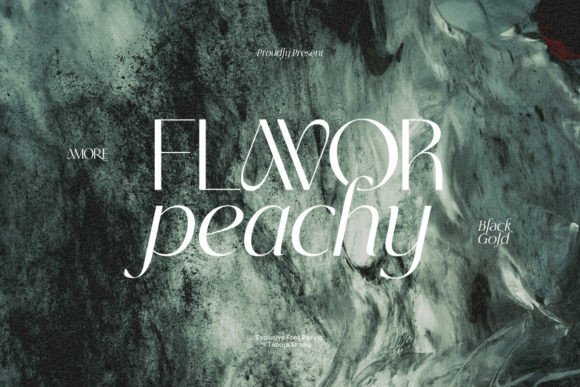 Flavor Peachy Font Review for Boutique Branding