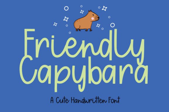 Friendly Capybara Font: Elevate Small Business Branding