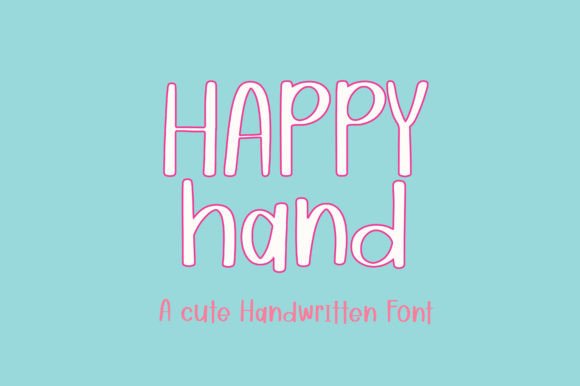 Happy Hand Font for Modern Web Design