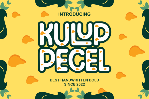 Kulup Pecel Font: Warmth for Editorial Design