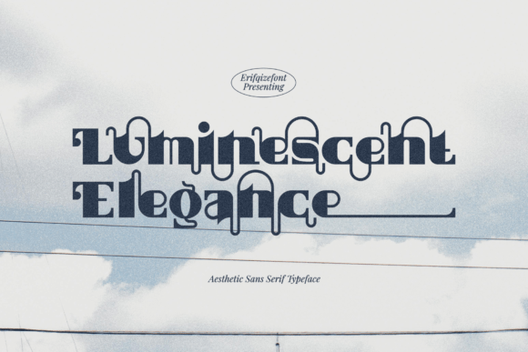 Luminescent Elegance Font for Modern Web Design