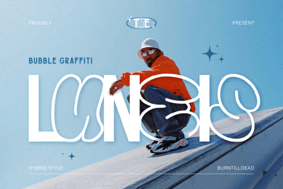 Luneis Font: Blending Bubble Graffiti with Sans Serif