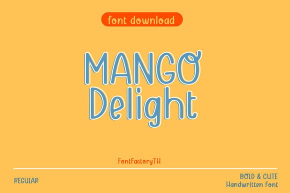 Mango Delight Font: A Designer’s Guide to Cute Branding