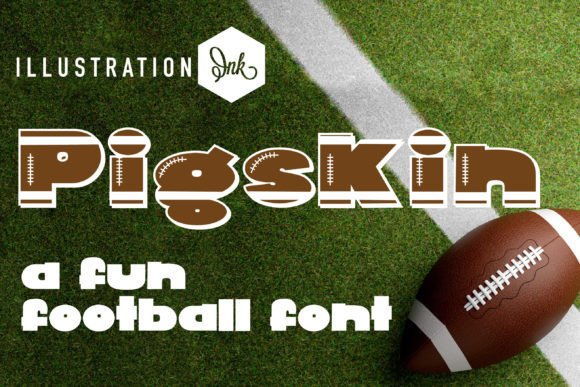 Pig Skin Font: A Bold Typeface for Editorial Design
