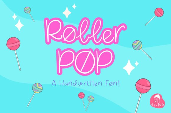Rollerpop Font: Clean Handwriting for Editorial Layouts