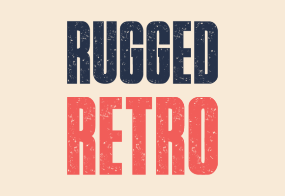 Rugged Retro Font Review for Makers