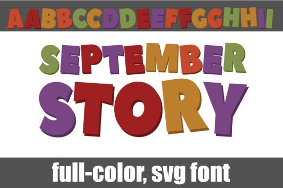 September Story Font: Elevating Small Business Branding