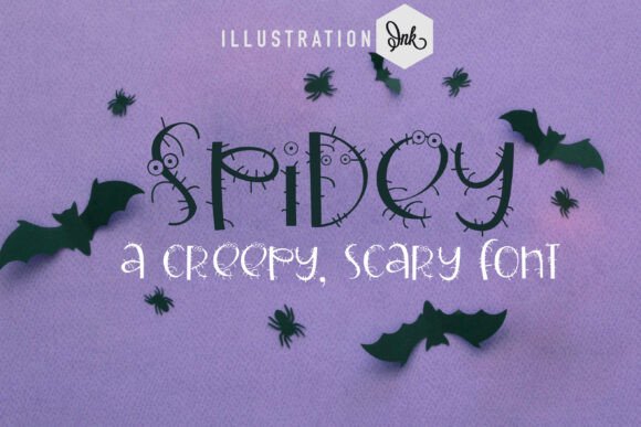 Spidey Font: Unique Handwritten Branding for Small Business