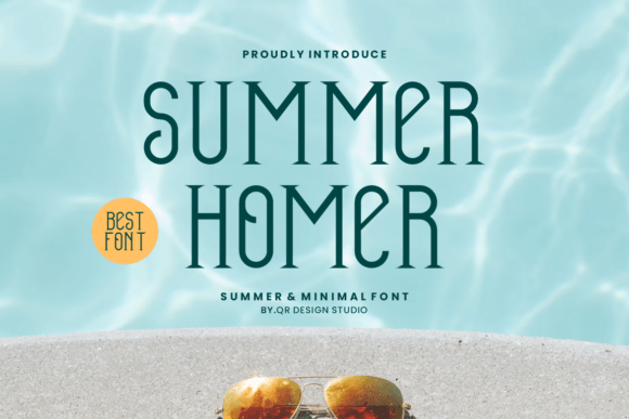 Summer Homer Font for Modern Web Design