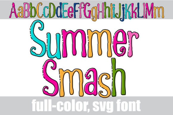 Summer Smash Font for Vibrant Brand Identity Design