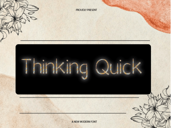 Thinking Quick Font for Friendly Web Design