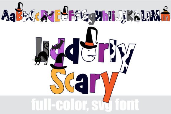 Udderly Scary Font for Halloween Business Branding