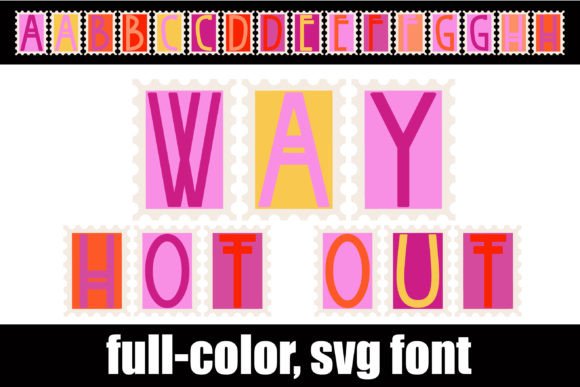 Way Hot Out Font: Modern Stamp Typography for Digital Campaigns